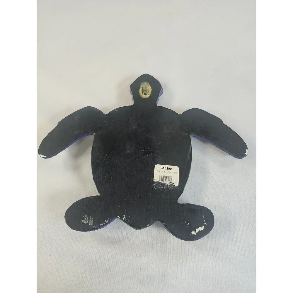 Vintage Ceramic Seaturtle Handpainted Paper Weight Table Decorative